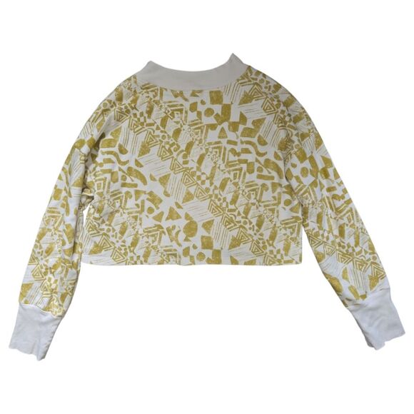 Anthropologie Amadi Printed Cropped Sweatshirt - XS - Picture 4 of 7